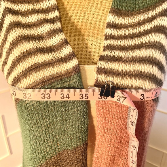 Double Zero Knit Stripe Cardigan - Picture 7 of 8